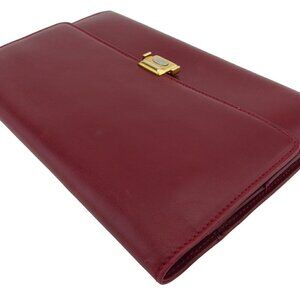 GUCCI Clutch bag Red Gold Silver Women Authentic secondhand